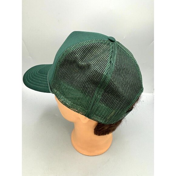 Otta Gunner Maris Best Kennel Trucker Cap Men One Size Green Adjustable Snapback - Picture 4 of 7